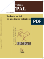 Monografías SECPAL. Trabajo Social en Cuidados Paliativos