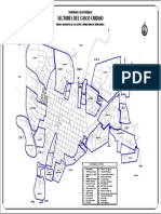Plano Sectores Del Casco Urbano de Sumpango-Model