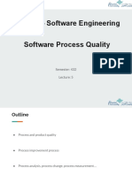 CS383 Software Engineering Process Quality Lecture