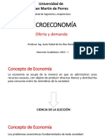 Oferta y Demanda - Microeconomía USMP VIRTUAL