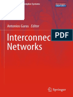 Interconnected Networks, Garas, A.,Springer, 2016