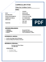 CURRICULUM VITAE JUNIOR