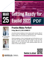 Euclid Workshop Poster 2022