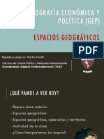 Clase 2 - Espacios geográficos