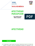 Afectividad y Percepcion