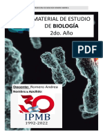 Dosier 2do Año-Biología 2022-IPMB