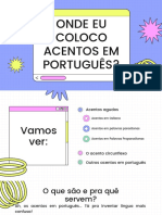 Onde Eu Coloco Acentos em Português