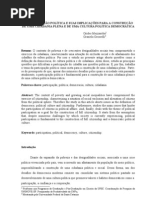 Artigo Cidadania Participativa Livro