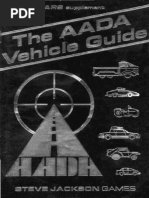 Car Wars 7113 - The AADA Vehicle Guide