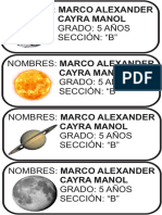 Rotulos de Marcos 2