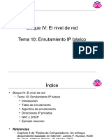 Tema - 10 - Enrutamiento - Ip - Basico PARA LEER Y APRENDER