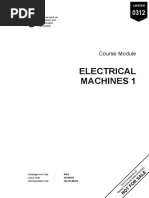 Electrical Machines Module