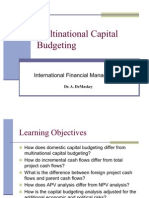 Multinational Capital Budgeting.st