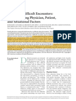 Managing Difficult Encounters. Understanding Physician, Patient, and Situational Factors (1) 1