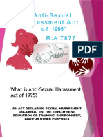 Anti-Sexual Harassment Act 7877