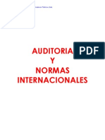 Auditoria y Normas Internacionales