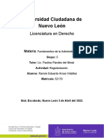 Fundamenos de La Adminisracion