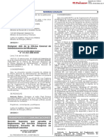 Decreto Supremo Que Aprueba El Reglamento Del Servicio Temporal de Transporte Terrestre de Pasajeros en Automóvil Colectivo