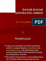 Dasar-Dasar Konseling Adiksi Bu Tri Iswardani