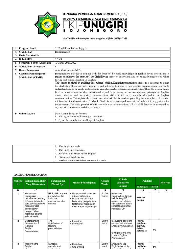 RPS Pronunciation | PDF | English Language | Language Varieties And Styles