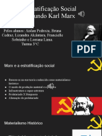 Estratificação Social Segundo Karl Marx