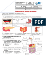 Evaluacion Diagnostica de La Nutricion en Los Seres Vivos.