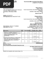 Logitech G304 Mouse Invoice