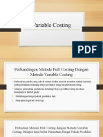 Variable Costing Pertemuan 1