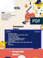 Bab 6: Pendekatan Sistem