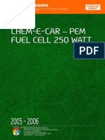 CHEM-E-CAR - PEM FUEL CELL 250 WATT - Unlocked