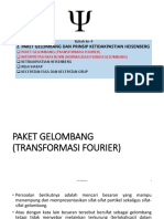 4 Paket Gelombang - Interpretasi Max Born - EDIT