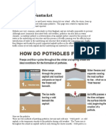 Potholes & Pavement Failure