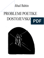 Mihail Bahtin - Problemi Poetike Dostojevskog
