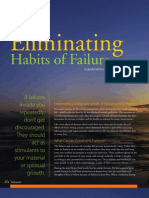 Eliminate Habits of Failure