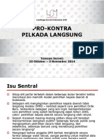 RILIS LSI - Pro Kontra Pilkada Langsung 17-12-2014 - UPLOAD