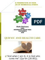 Islamic Perspectives On Four Principles of Biomedical Ethics