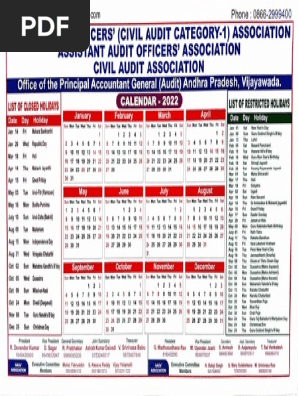 Calendar 2022