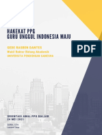 Hakekat PPG Guru Unggul Indonesia Maju: Resume