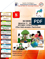 Science: Quarter 3 - Module 5 Atomic Structure (The Sub-Atomic Particles)