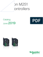 Catalog Modicon M251 Programmable Logic Controller For Modular and Distributed Architectures English June2019