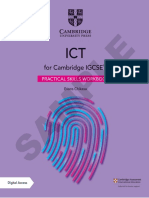 Cambridge IGCSE ICT Practical Skills Workbook Sample