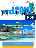 Assessment For Learning in Classroom