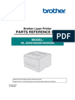 Parts Reference List: Model: HL-6050/6050D/6050DN