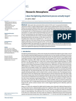 Tran and Rakov - 2015 - When Does The Lightning Attachment Process Actuall