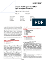 ACI 311.5R-97 Guide For Concrete Plant Inspection and Field Testing of Ready-Mixed Concrete