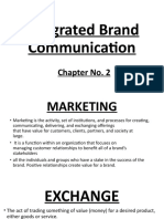 Integrated Brand Communication: Chapter No. 2