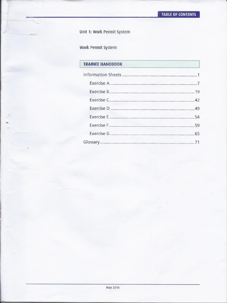 Work Permit System | PDF