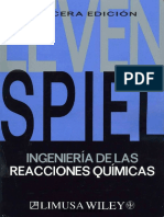 Ingeniería de Las Reacciones Químicas - 3ra Edición - Octave Levenspiel