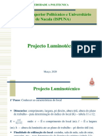 Projecto LuminotÃ©cnico