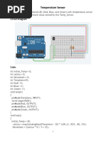 DTW-2-Arduino Lab - Manual